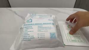 10 sets Authenntic SG Homecare Medical Sterile WOund Dressing set