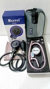 Baxtel APG Purple Aneroid Sphygmomanometer With Lavender Deluxe Stethoscope
