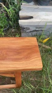 ม้านั่งไม้สะเดา ม้านั่งแคปซูล ม้านั่งคาเฟ่ ม้านั่งวินเทจ ม้านั่งสวนสาธารณะ ม้านั่งสนาน ที่นั่งยาว ที่นั่งหน้าบ้าน ที่นั่งกลางแจ้ง ม้านั่งไม้แผ่นเดียว ขนาด30*140*45cm.