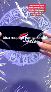 Peci Logo Santri Anak Laki Laki Beludru Hitam Request Nama Sendiri Suka Suka