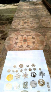 STICKER TEMBAGA GOLD PLATED UNTUK ORGONITE