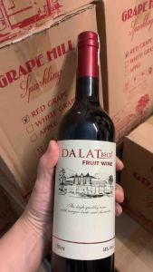 Vang trái cây fruitwine Đà Lạt 750ml ( combo 6 chai )