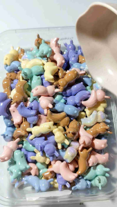 5pcs Manik Luxury Kelinci Lompat Rabbit Bunny