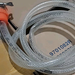 Dây cấp nước cho máy rửa xe mini gia đình loại tốt ( ống trắng)