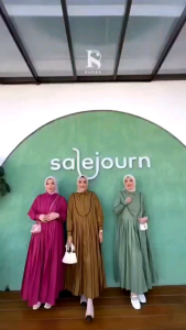 RAFIKA MIKA ORIVA Baju Midi Dress Silk Renda Mika Midi Dress By Rafika Store. Nazra Sha