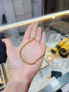 Lắc bi nhỏ mini chạm khía mẫu mới siêu đẹp Kami trang sức sỉ LBM01