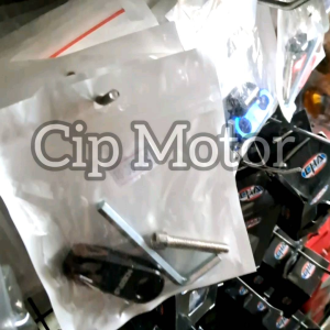 Gantungan Barang Motor Full CNC Asli FUZION Model ARM Plus Baut Kunci