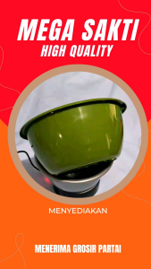 (ISI 1 PCS) WASKOM JERMAN NO 8 & 10 & 12 PLASTIK / BASKOM PLASTIK / PLASTIK MURAH