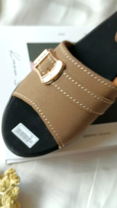 COD(BAYAR DITEMPAT)HIGH HEELS STRAPS WANITA GLITER 7CM CS21 SENDAL HAK KACA SELOP WANITA
