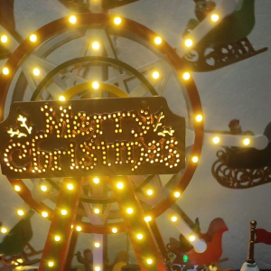 Ferris Wheel with 8 Flying Rides