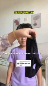 Telinga Budak & Sekolah serkup Telinga kids scarf tudung