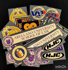 HJC Helmet Stickers: 3M Reflective Printed Laminated Sticker for Motorcycle Gadgets Zids