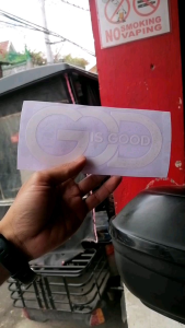 GOD IS GOOD sticker vinyl