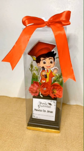 10pcs Kotak Mika Souvenir 10 x 10 x 28