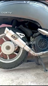 Silencer Berkualitas Tinggi untuk Motor Inlet 50mm