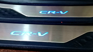 Door Sill Plate Crv Led / Sillplate Samping Pintu Cr-v Turbo 2017 2018 2019 2020 2021 2022 Lampu