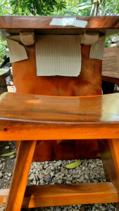 Kursi Stool Keren | Kursi Single Minimalis Kayu Trembesi Solid