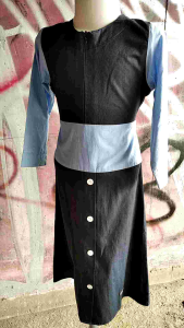 baju gamis anak perempua bahan katun perkiraan umur 3-4 thunan