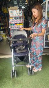 รถเข็นเด็ก Combi รุ่น Diaclasse Auto 4 cas ล้อออโต้ มือสอง