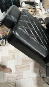 Ghế cắt barber gác chân 2 tầng