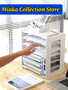 A4 Rack A3 Rack Paper Tray Document Rack Desktop Paper Organizer Office Storage File Rack Orgaizer Rak Kertas File Rak