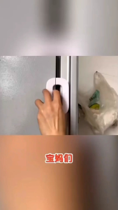 OHHDEER Refrigerator Fridge Freezer Door Lock Latch Catch for Toddler Guard Kids Baby Safety Lock