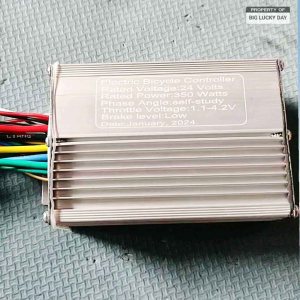 CONTROLLER 24V 350W BLDC BRUSHLESS SEPEDA LISTRIK UNIVERSAL 3 SPEED MUNDUR CRUISE CONTROL KONTROLER 24VOLT 350WATT CONTROLER 24 VOLT 350 WATT SELIS BMX THUNDER FLASH SPAREPART SPARE PART MODUL BOX MESIN KOTAK ELECTRIC BIKE