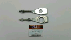 Setelan Rantai Grand (Harga Per 1 SET) - Stelan Rante Anting Anting Chain Adjuster Arm Arem + Plat Honda Astrea Prima Legenda Supra Lama Tromol 100cc Supra X Lama Supra Fit Lama Supra XX