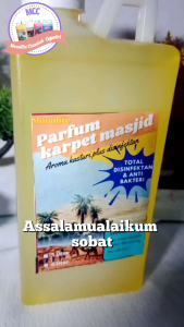 PARFUM KARPET MESJID AROMA KASTURI NON ALKOHOL plus disinfektan 1 liter
