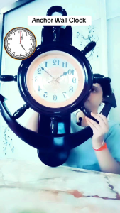 Anchor Wall Clock