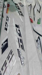 Striping Stiker Transparan Mio Smile / Sporty Motif Vietnam Style