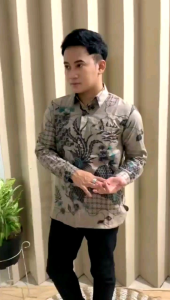 Kemeja Batik Fashion pria Keren