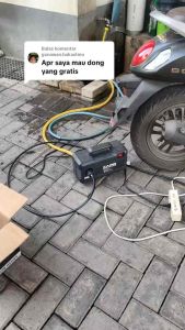 APR AP81 lite Steam cuci mobil motor ac jet cleaner semprot air taman bisa semua 100bar