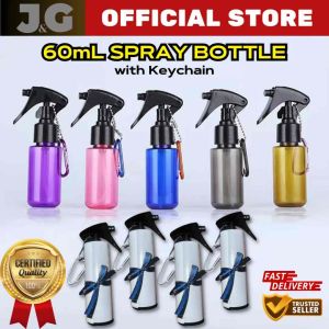 60ML TRIGGER SPRAY BOTTLE WITH KEY CHAIN ALCOHOL SPRAY KEYCHAIN ACOHOL EMPTY BOTTLE PERFUME SPRAY BOTTLE 60ML CONTAINER