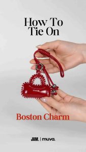 JAM | MUVA - Boston Charm - สายหนังผูกตกแต่งกระเป๋า
