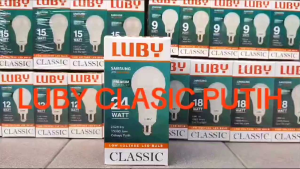 BOHLAM LED / LAMPU LED LUBY CLASSIC PAKET GROSIR / KARTONAN 5W-24W