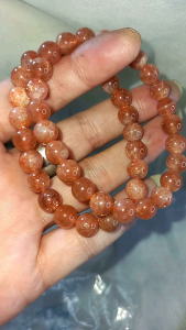 Golden sun stone bracelets luck and good fortune