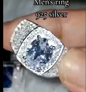 silver  925 mens(MR062) lCY ring