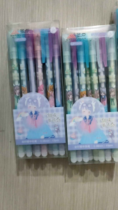 (Lusinan) Pulpen Ajaib Bisa Dihapus Isi 12pcs