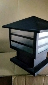 lampu pagar jumbo besar lampu taman pagar besar hiasan dan dekorasi taman