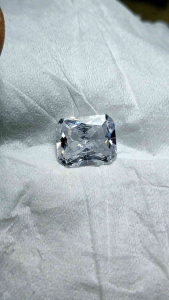 Batu akik sere putih natural bentuk kotak