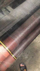 [Khổ 1M] Lưới chắn côn trùng màu đen. Lỗ 1li (1mm). Chắn côn trùng làm nhà kính nuối cá trồng rau che công trình phơi lúa thóc - cafe...