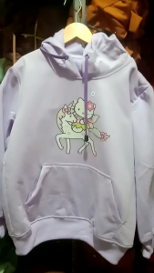 SWEATER HOODIE ANAK PEREMPUAN UNICORN HELLO KITTY YANG KEKINIAN