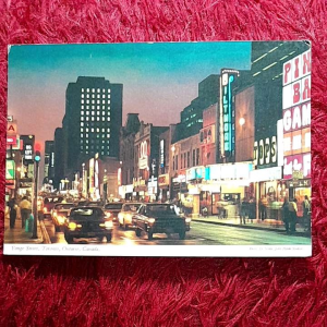 Post Card Kanada Kuno Yonge Street Toronto UN USED