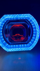 Lampu Projie Biled Matrix ORIGINAL CR7 2.5 Inch 5D Shroud Akrilik 60 Watt