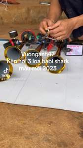 Role nhại babi shark mẫu mới nhất 2023( gắn kèn 3 loa) CÓ VIDEO