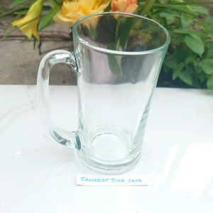 Gelas Kaca 400ml Termurah: Desain Nyaman & Gagang