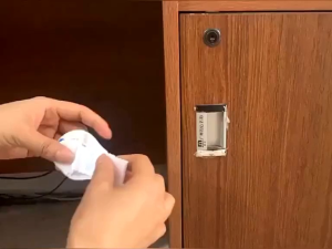 ALWO8035 Tali Pengunci Lemari Rak / Baby Safety Lock Drawer / Tali Pengait Lemari Pintu