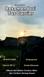 Tas cerrier Tas Ransel Tas gunung 65L pololive