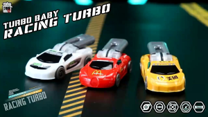 Blind Box đồ chơi lắp ráp mô hình xe đua mini TURBO BABY